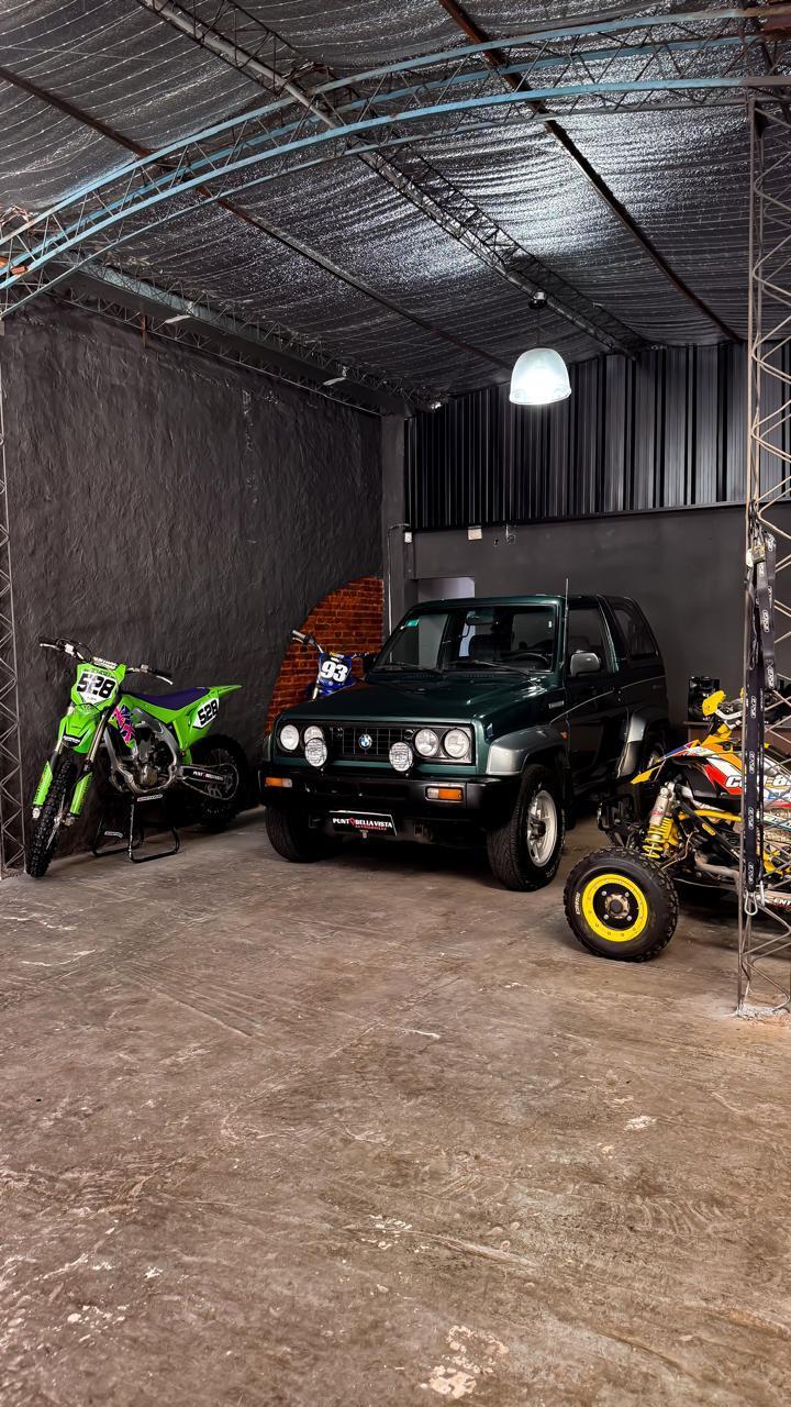 Interior del garage de Punto Bella Vista